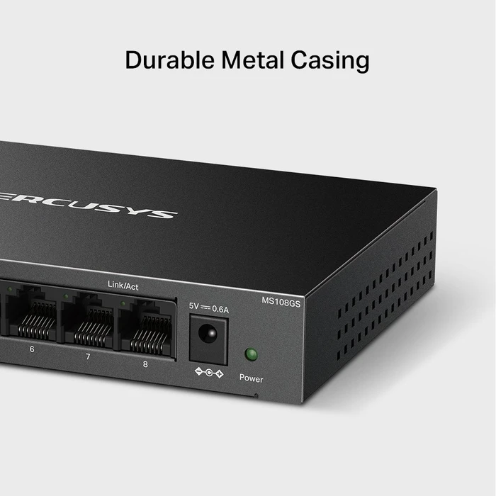 Mercusys Desktop Gigabit Switch, 8x RJ-45