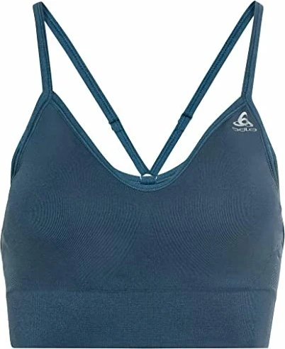 Odlo Padded Seamless Soft 2.0 Sport-BH blue wing teal (Damen)