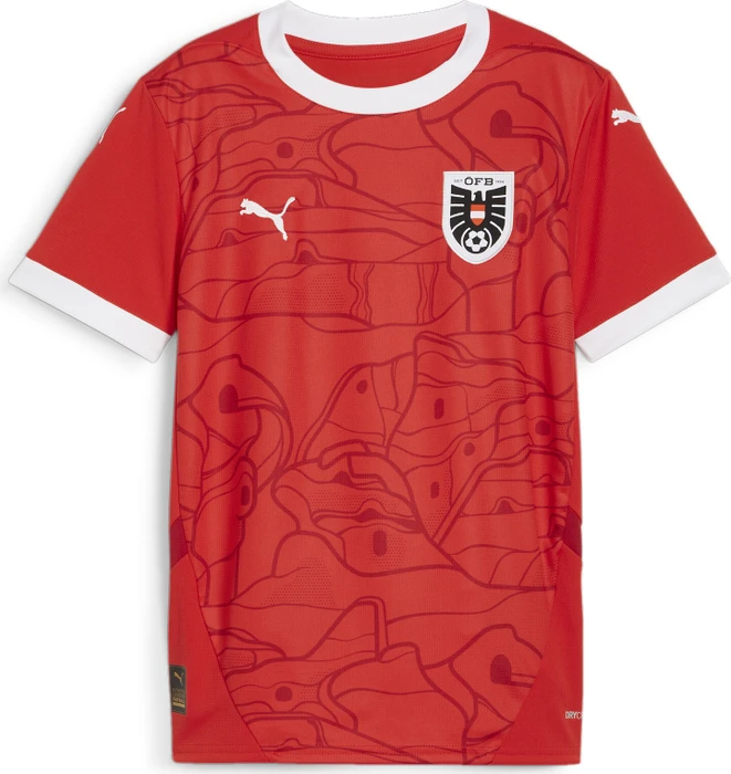 Puma UEFA EURO 2024 Österreich Heimtrikot (Junior)