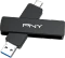 PNY Duo Link V3 2TB, USB-A + USB-C, USB 3.2 Gen 2×1 Vorschaubild