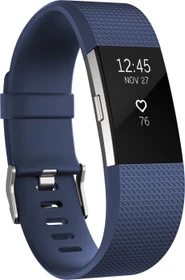 Fitbit Charge 2 XL Aktivitäts-Tracker marineblau