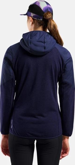 Odlo Ascent Wool Insulated Hybrid Funktionsjacke eclipse (Damen)