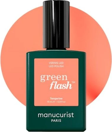 Manucurist Green Flash Gel Nagellack tangerine, 15ml