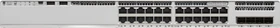 Cisco Catalyst 9200L Essentials Rackmount Gigabit Managed Switch, 24x RJ-45, 4x SFP+, 370W PoE+ (C9200L-24P-4X-E)