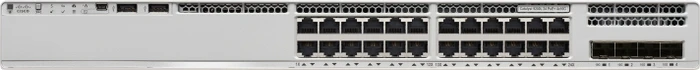 Cisco Catalyst 9200L Essentials Rackmount Gigabit Managed Switch, 24x RJ-45, 4x SFP+, 370W PoE+