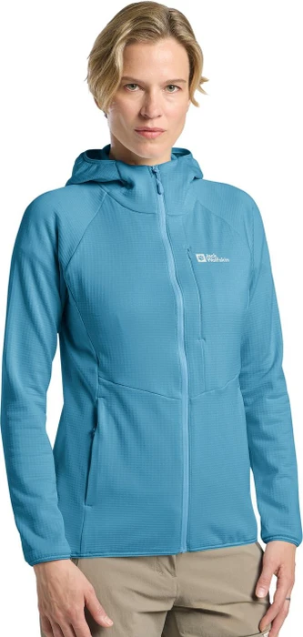 Jack Wolfskin Kolbenberg Hooded FZ Jacke sky blue (Damen)