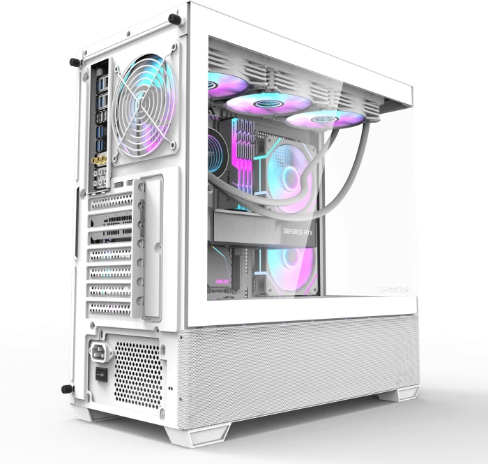 DarkFlash DS900 Air White, Glasfenster