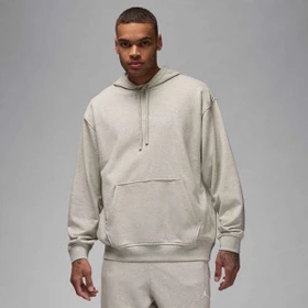Nike Jordan Sport Crossover Dri-FIT Hoodie grey heather/white (Herren)