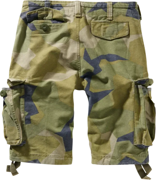 Brandit Savage Vintage Shorts Hose swedish camo (Herren)