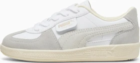 Puma Palermo Leather puma white/cool light gray/sugared almond (Junior)