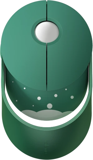 Rapoo Ralemo Air 1 Multi-mode Wireless Charging Mouse grün, USB/Bluetooth