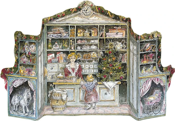 Korsch Verlag Kaufladen Adventskalender