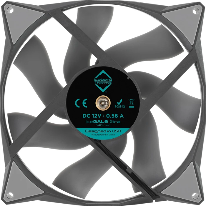Iceberg Thermal IceGALE Xtra, Gray, 140mm