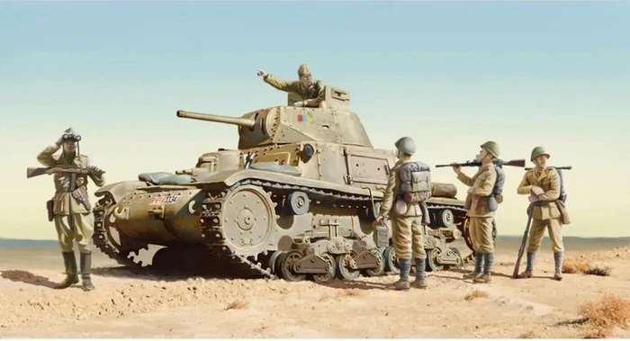 Italeri M14/41 with Italian Infantry