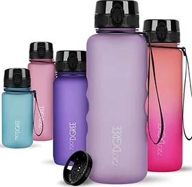 720°DGREE uberBottle softTouch Trinkflasche 1.5l lilac
