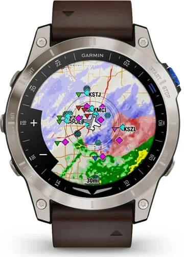 Garmin D2 Mach 1 oxford brown leather