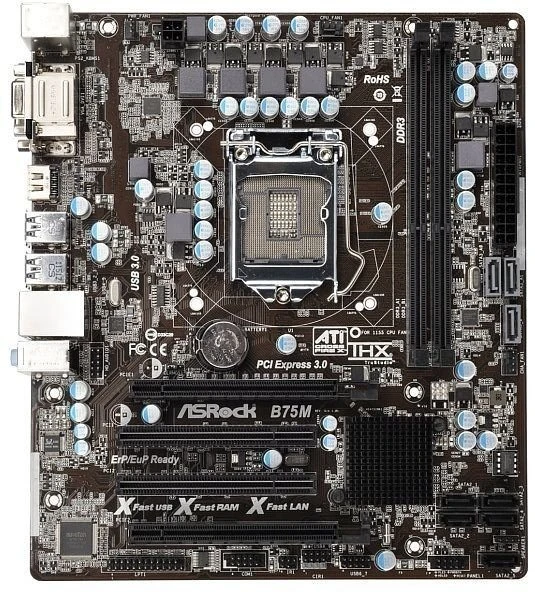 ASRock B75M (Intel 1155)