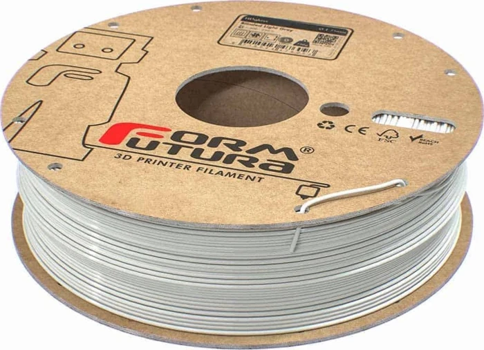 Formfutura HDglass PETG, blinded light grey, Spule, 1.75mm, 750g