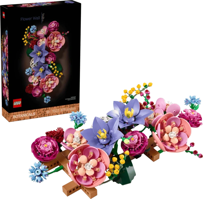 LEGO Botanicals - Blumen an der Wand