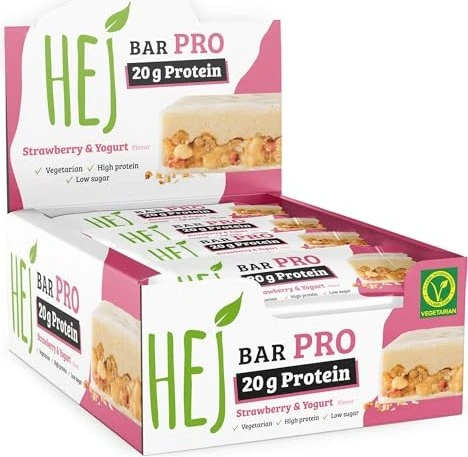 HEJ Natural Hejbar Strawberry Yogurt 720g (12x 60g)
