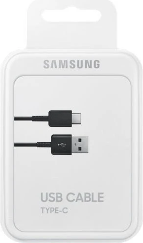 Samsung EP-DG930 Adapterkabel, USB-C [Stecker] auf USB-A [Stecker], schwarz, 1.5m