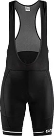 Craft Rise Bibshort Fahrradhose kurz schwarz/weiß (Herren)