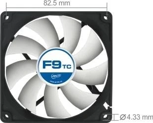 ARCTIC F9 TC, 92mm