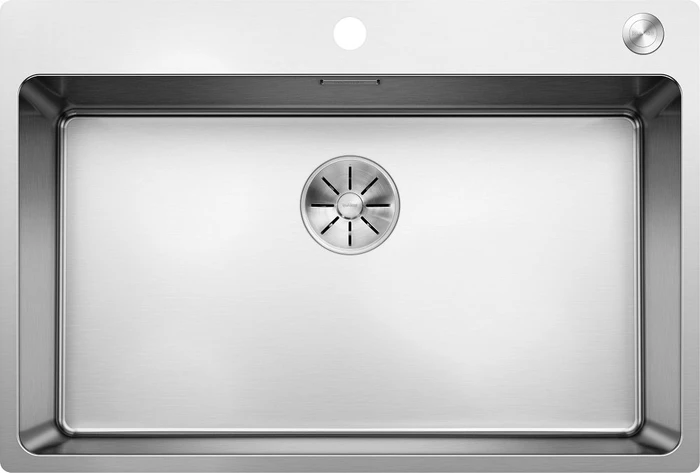 Blanco Andano 700-IF/A InFino Einbau Becken mittig mit Ablauffernbedienung edelstahl