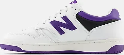 New Balance 480 white/prism purple/black (Herren)
