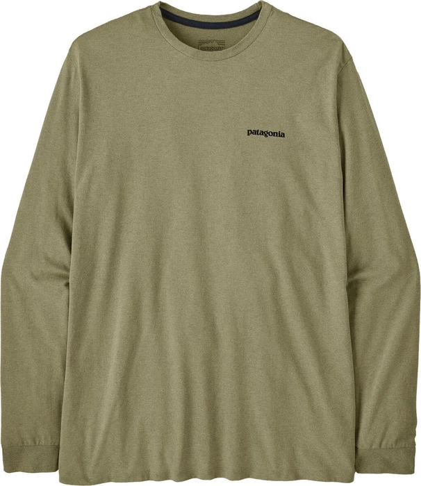 Patagonia P-6 Logo Responsibili-Tee Shirt langarm p-6 outline: gumtree green (Herren)