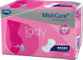 Hartmann MoliCare Premium Lady Pad 5 Tropfen Hygieneeinlage, 168 Stück