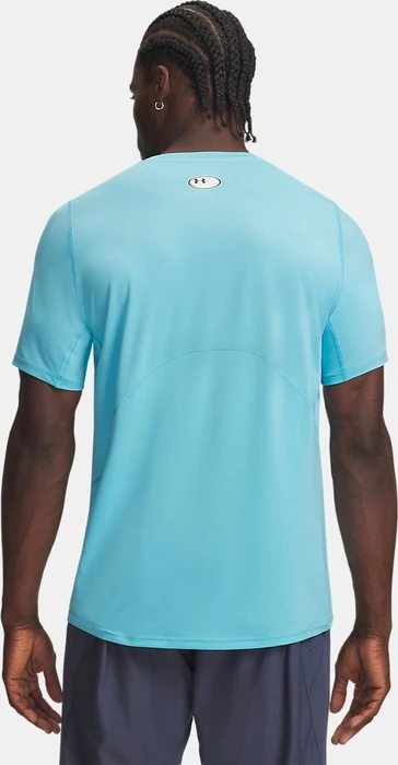 Under Armour HeatGear Armour Funktionsshirt kurzarm fresco blue/black (Herren)