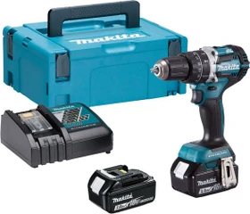 Makita DHP484RFJ Akku-Schlagbohrschrauber inkl. MAKPAC + 2 Akkus 3.0Ah