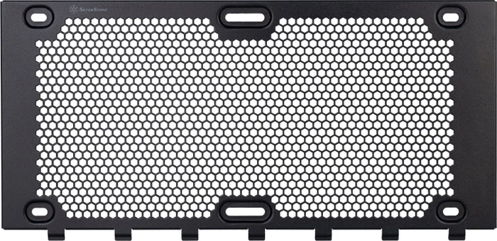 SilverStone RAC45-280MK, 280mm Radiator Montageset, für SilverStone RM45-360 / RM600 / RM61-312, schwarz, schwarz