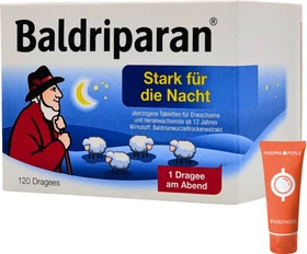Baldriparan Stark für die Nacht Dragees, 120 Stück