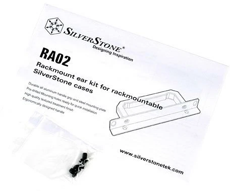 SilverStone RA02 Haltegriffe, schwarz