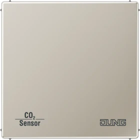 Jung KNX CO2-Sensor 2-fach Edelstahl, Multisensor (CO2 ES 2178)