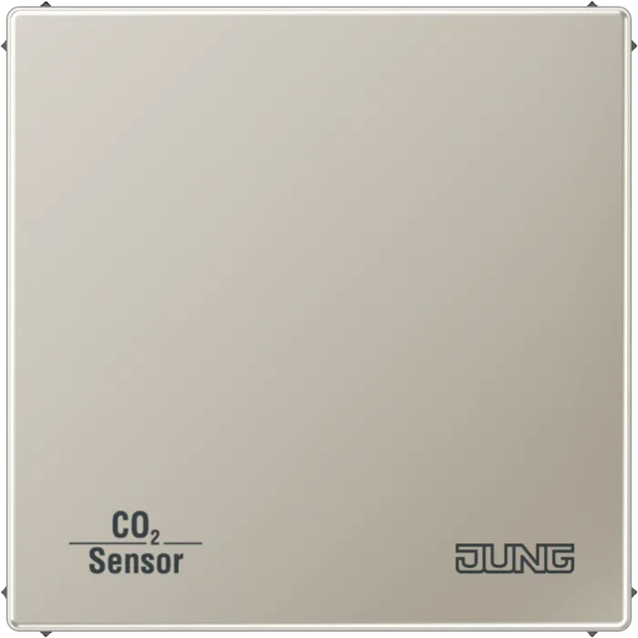 Jung KNX CO2-Sensor 2-fach Edelstahl, Multisensor