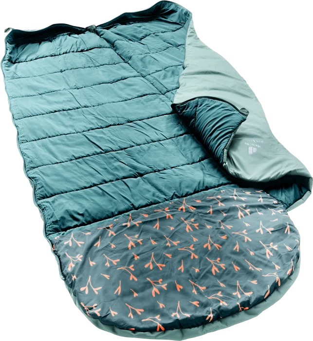 Deuter Overnite Mumienschlafsack jade/deep sea