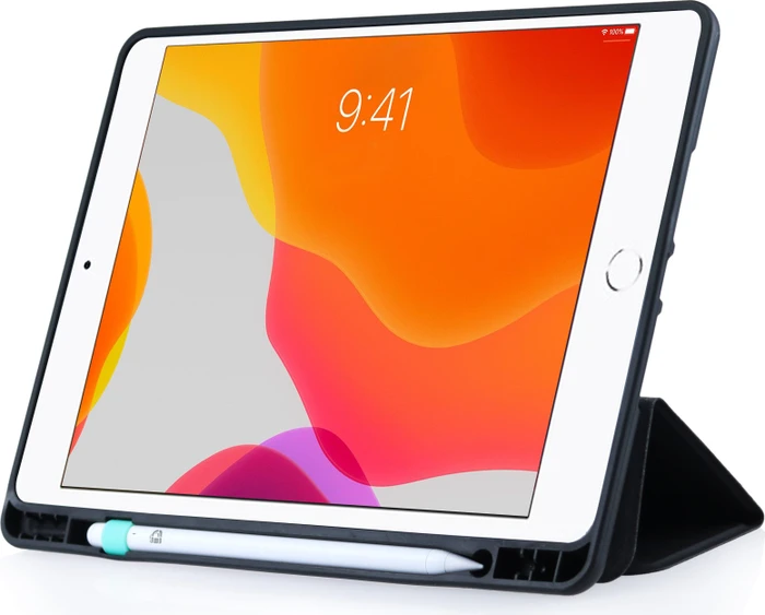Deqster Slim Case für Apple iPad (7/8/9.Gen) 10.2", schwarz