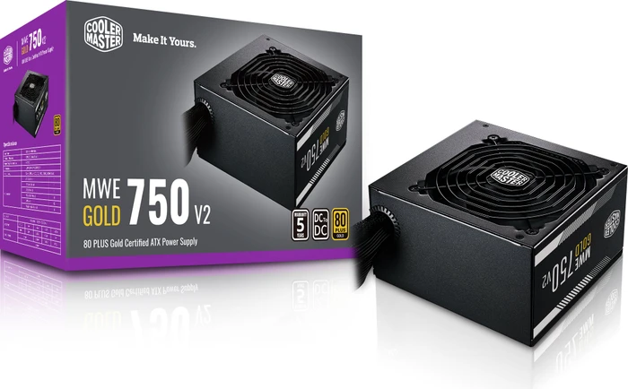 Cooler Master MWE Gold V2 750W, ATX 2.52