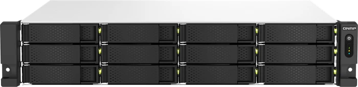 QNAP Turbo Station TS-1264U-RP-8G 96TB, 8GB RAM, 2x RJ-45 2.5GBase-T, 2x USB-A 3.1, 2HE