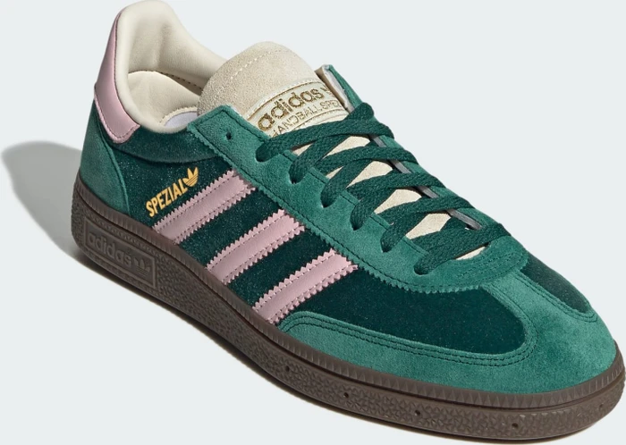 adidas Handball Spezial collegiate green/clear pink/cream white