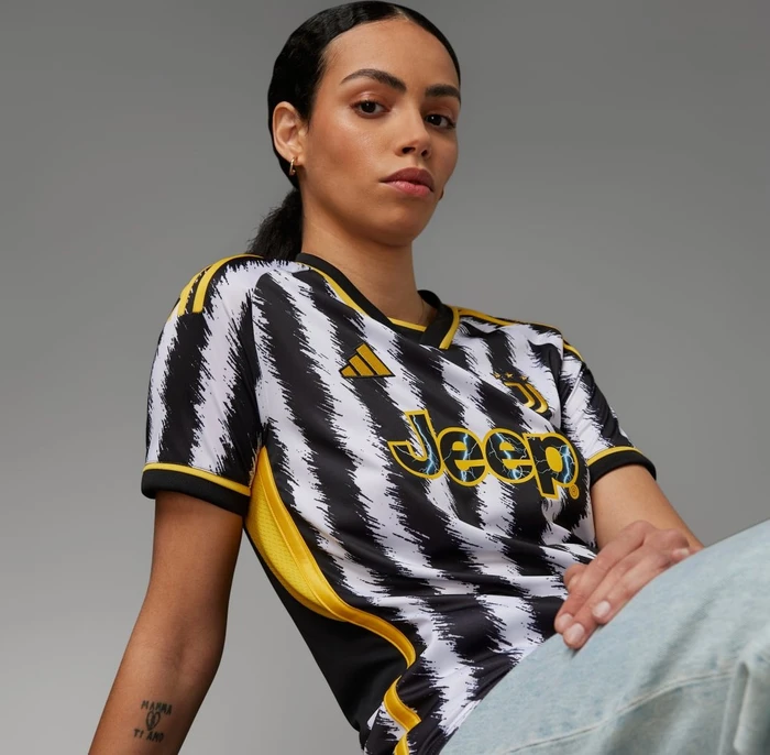 adidas Juventus Turin 2023/2024 Heimtrikot black/white (Damen)
