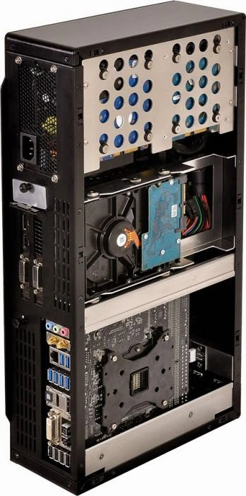 Lian Li PC-Q19B schwarz, Mini-ITX
