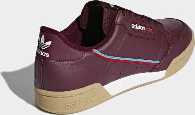 adidas Continental 80 collegiate burgundy/scarlet/hi-res aqua