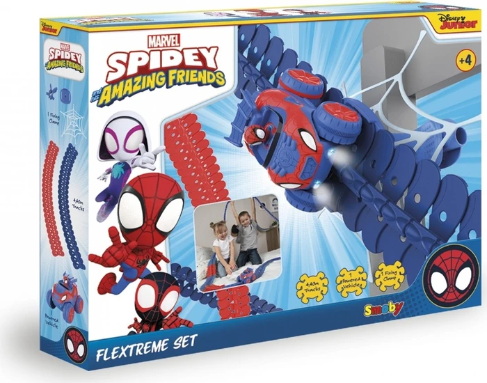 Smoby Flextreme Spidey Rennbahn-Set