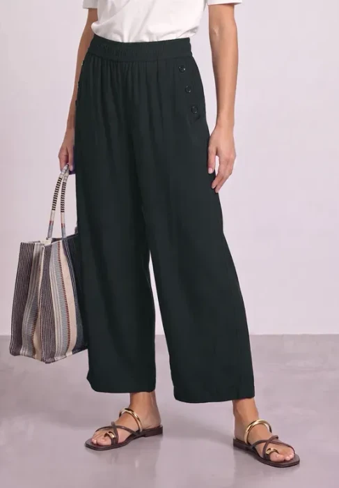 Street One High Waist Wide Leg Hose (Damen)