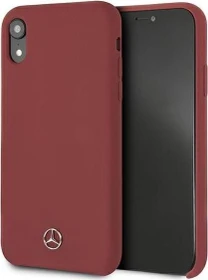 Mercedes-Benz Silicone Cover Liquid für Apple iPhone X schwarz