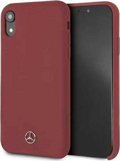 Mercedes-Benz Silicone Cover Liquid für Apple iPhone X schwarz